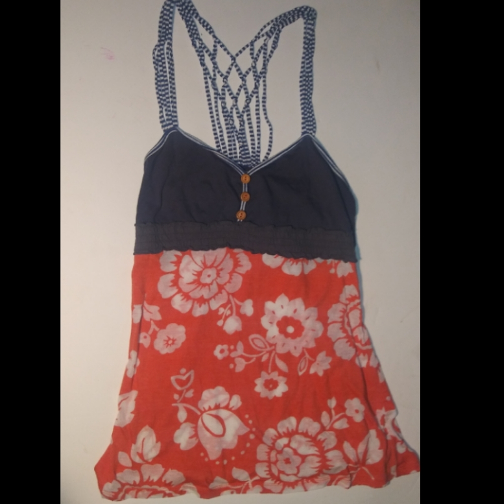 So Sik spaghetti strap shirt